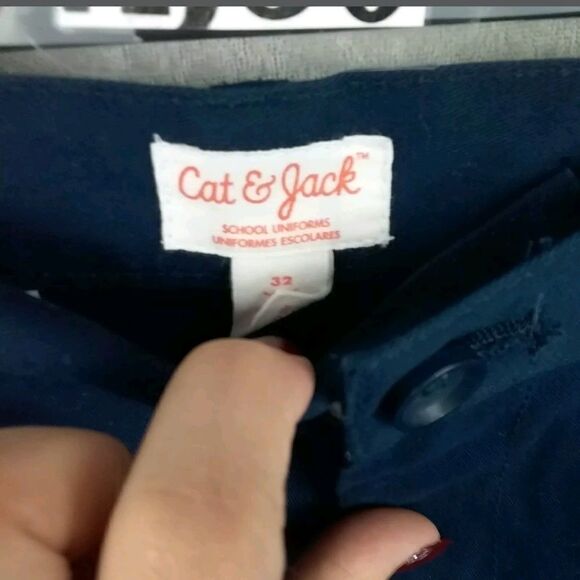 CAT & JACK NAVY BLUE SCHOOL UNIFORM PANTS
32 - Picture 2 of 3